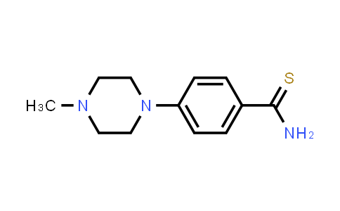 CAS No. 229970-90-5, 4-(4-Methyl-1-piperazinyl)benzenecarbothioamide