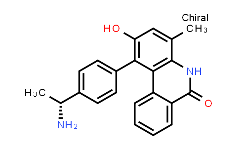 CAS No. 2300980-21-4, (R)-1-(4-(1-Aminoethyl)phenyl)-2-hydroxy-4-methylphenanthridin-6(5H)-one