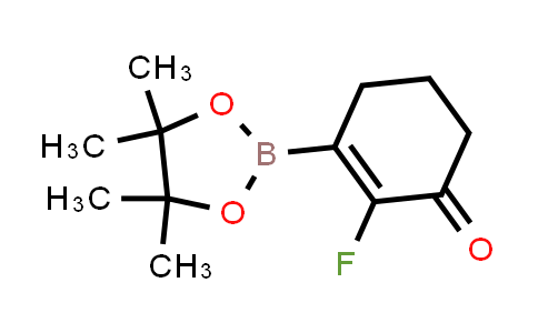 CAS No. 2301976-85-0, 2-Fluoro-3-(4,4,5,5-tetramethyl-1,3,2-dioxaborolan-2-yl)cyclohex-2-en-1-one