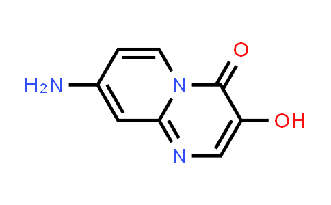 CAS No. 2304495-87-0, 8-Amino-3-hydroxy-4H-pyrido[1,2-a]pyrimidin-4-one