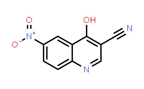 CAS No. 2305-65-9, 3-Quinolinecarbonitrile, 4-hydroxy-6-nitro-