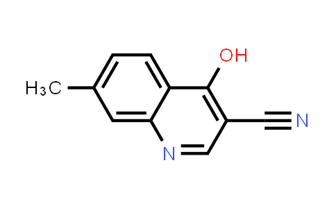 CAS No. 2305-68-2, 3-Quinolinecarbonitrile, 4-hydroxy-7-methyl-