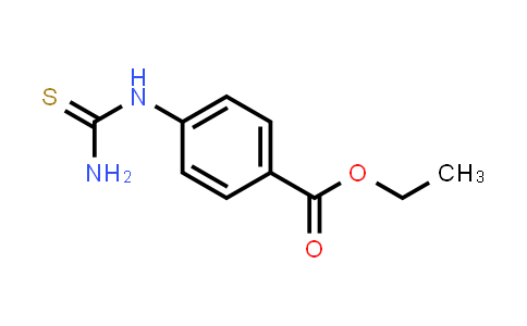 CAS No. 23051-16-3, Ethyl 4-[(aminocarbonothioyl)amino]benzoate