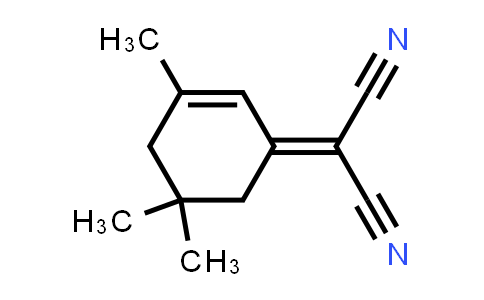 CAS No. 23051-44-7, 2-(3,5,5-Trimethylcyclohex-2-en-1-ylidene)malononitrile