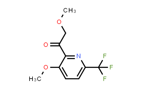 CAS No. 2305322-42-1, 2-Methoxy-1-(3-methoxy-6-(trifluoromethyl)pyridin-2-yl)ethan-1-one