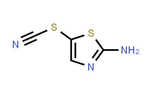 CAS No. 23056-10-2, 5-Thiocyanatothiazol-2-amine