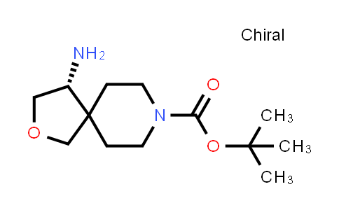 CAS No. 2306255-16-1, tert-Butyl (R)-4-amino-2-oxa-8-azaspiro[4.5]decane-8-carboxylate