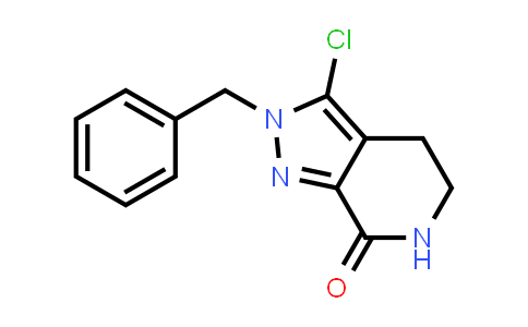 CAS No. 2306261-02-7, 2-Benzyl-3-chloro-2,4,5,6-tetrahydro-7H-pyrazolo[3,4-c]pyridin-7-one