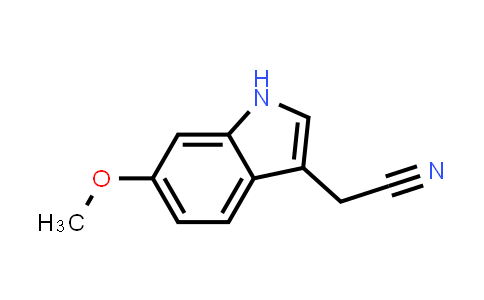 CAS No. 23084-35-7, 2-(6-Methoxy-1H-indol-3-yl)acetonitrile
