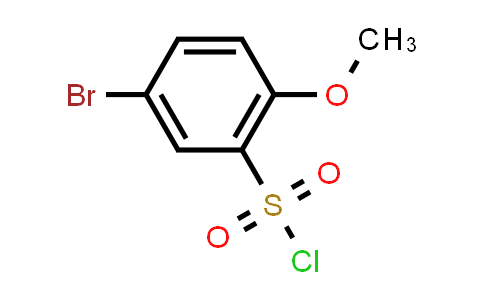 CAS No. 23095-05-8, 5-Bromo-2-methoxybenzenesulfonyl chloride