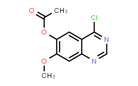 CAS No. 230955-75-6, 4-Chloro-7-methoxyquinazolin-6-yl acetate