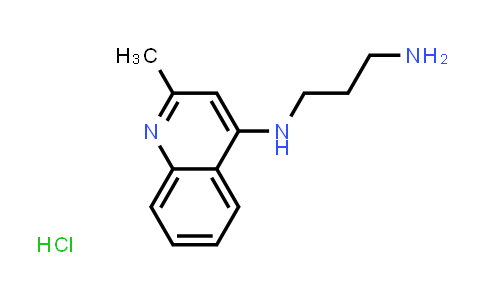 CAS No. 23096-73-3, N1-(2-Methylquinolin-4-yl)propane-1,3-diamine hydrochloride