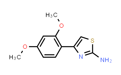 CAS No. 23111-45-7, 4-(2,4-Dimethoxyphenyl)-1,3-thiazol-2-amine