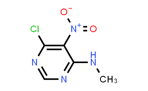 CAS No. 23126-82-1, 6-Chloro-N-methyl-5-nitro-4-pyrimidinamine