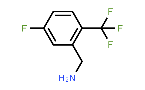 CAS No. 231291-14-8, (5-Fluoro-2-(trifluoromethyl)phenyl)methanamine