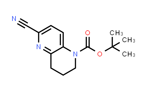 CAS No. 2314394-09-5, tert-Butyl 6-cyano-3,4-dihydro-1,5-naphthyridine-1(2H)-carboxylate