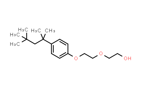 CAS No. 2315-61-9, 2-(2-(4-(2,4,4-Trimethylpentan-2-yl)phenoxy)ethoxy)ethanol