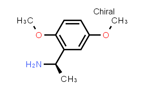CAS No. 231616-87-8, Benzenemethanamine, 2,5-dimethoxy-α-methyl-, (αR)-