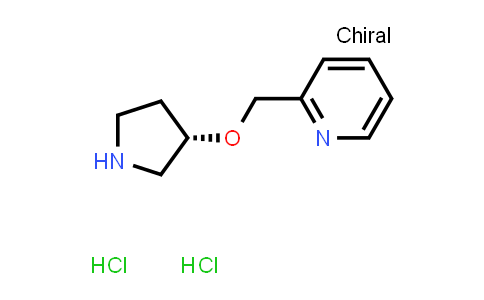 CAS No. 2322928-08-3, (S)-2-((Pyrrolidin-3-yloxy)methyl)pyridine dihydrochloride
