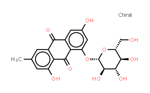 CAS No. 23313-21-5, Emodin-8-glucoside