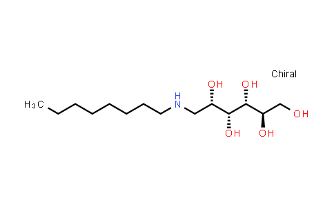 CAS No. 23323-37-7, N-Octyl-1-amino-1-deoxy-D-glucitol