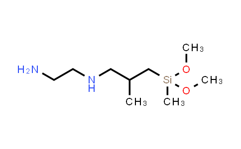 CAS No. 23410-40-4, N1-(3-(Dimethoxy(methyl)silyl)-2-methylpropyl)ethane-1,2-diamine