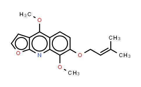 CAS No. 23417-92-7, 7-O-Isopentenyl-γ-fagarine