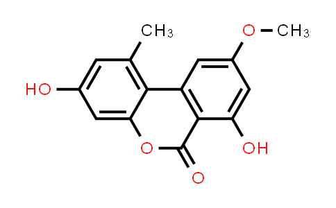CAS No. 23452-05-3, 3,7-Dihydroxy-9-methoxy-1-methyl-6H-benzo[c]chromen-6-one