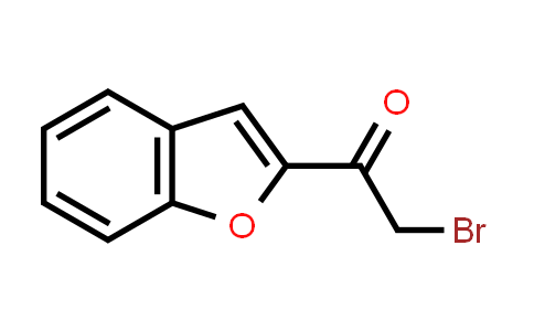 CAS No. 23489-36-3, 1-(Benzofuran-2-yl)-2-bromoethanone