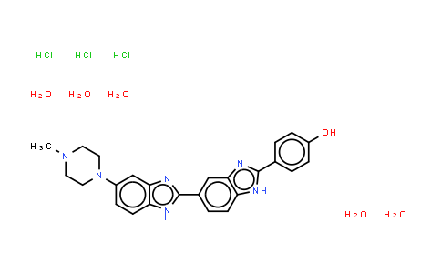 CAS No. 23491-45-4, Hoechst 33258 (trihydrochloride)