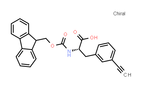 CAS No. 2350099-77-1, (S)-2-((((9H-Fluoren-9-yl)methoxy)carbonyl)amino)-3-(3-ethynylphenyl)propanoic acid