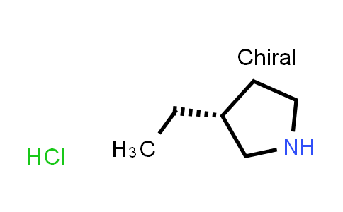 CAS No. 235093-99-9, (3R)-3-Ethylpyrrolidine hydrochloride