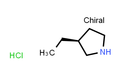 CAS No. 235094-03-8, (3S)-3-Ethylpyrrolidine hydrochloride
