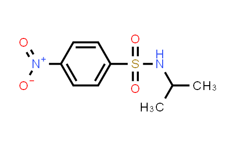 CAS No. 23530-48-5, 4-Nitro-N-propan-2-ylbenzenesulfonamide