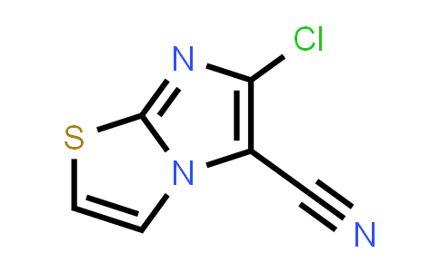 CAS No. 23576-90-1, 6-Chloroimidazo[2,1-b][1,3]thiazole-5-carbonitrile