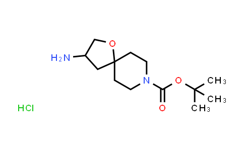 CAS No. 2361644-23-5, tert-Butyl 3-amino-1-oxa-8-azaspiro[4.5]decane-8-carboxylate hydrochloride
