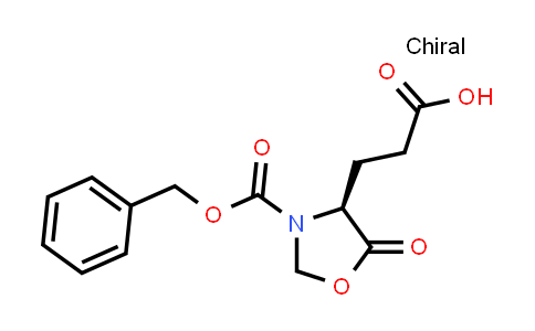 CAS No. 23632-67-9, (S)-3-(3-((Benzyloxy)carbonyl)-5-oxooxazolidin-4-yl)propanoic acid