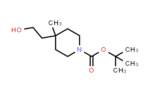 CAS No. 236406-33-0, tert-Butyl 4-(2-hydroxyethyl)-4-methylpiperidine-1-carboxylate