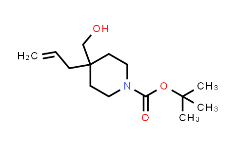 CAS No. 236406-37-4, tert-Butyl 4-allyl-4-(hydroxymethyl)piperidine-1-carboxylate