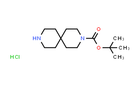 CAS No. 236406-47-6, tert-Butyl 3,9-diazaspiro[5.5]undecane-3-carboxylate hydrochloride