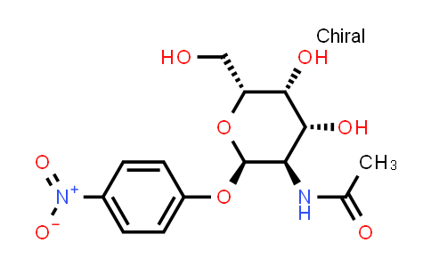 CAS No. 23646-68-6, N-((2R,3R,4R,5R,6R)-4,5-Dihydroxy-6-(hydroxymethyl)-2-(4-nitrophenoxy)tetrahydro-2H-pyran-3-yl)acetamide