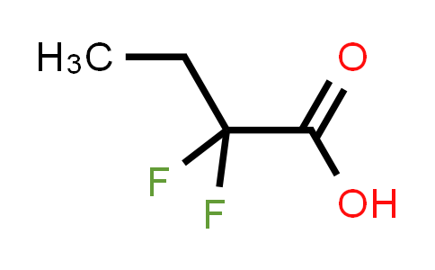 CAS No. 2366-62-3, 2,2-Difluorobutanoic acid