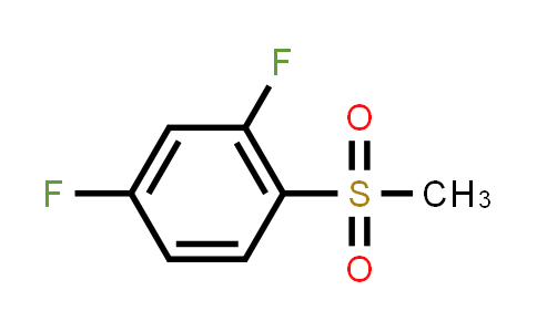 CAS No. 236739-02-9, 2,4-Difluoro-1-(methylsulfonyl)benzene