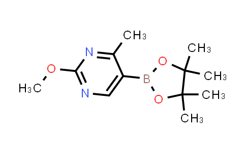 CAS No. 2369772-10-9, 2-Methoxy-4-methyl-5-(4,4,5,5-tetramethyl-1,3,2-dioxaborolan-2-yl)pyrimidine