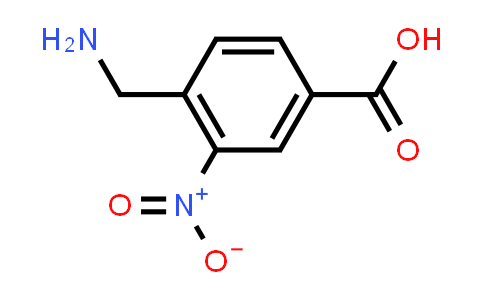 CAS No. 2372-51-2, 4-(Aminomethyl)-3-nitrobenzoic acid