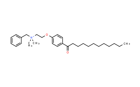 CAS No. 23724-97-2, Ammonium, benzyl[2-(p-lauroylphenoxyl)ethyl]dimethyl-