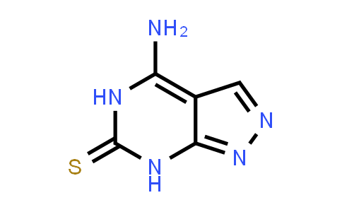 CAS No. 23771-52-0, 4-Amino-5H-pyrazolo[3,4-d]pyrimidine-6(7H)-thione