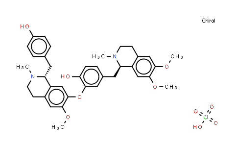 CAS No. 2385-63-9, Liensinine (perchlorate)