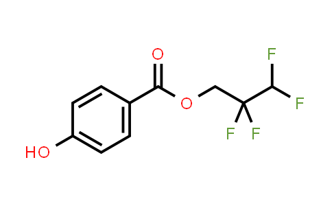 CAS No. 238751-63-8, 4-Hydroxy-benzoic acid 2,2,3,3-tetrafluoro-propyl ester