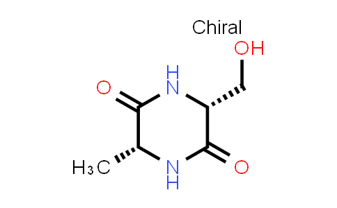 CAS No. 2387929-00-0, (3R,6R)-3-(Hydroxymethyl)-6-methylpiperazine-2,5-dione